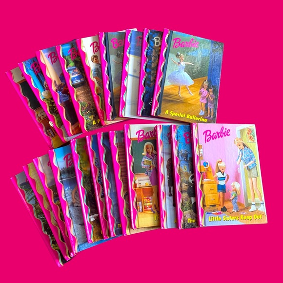Barbie Other - Vintage Barbie & Friends Book Club set includes 21 books by Grolier Books 1999
